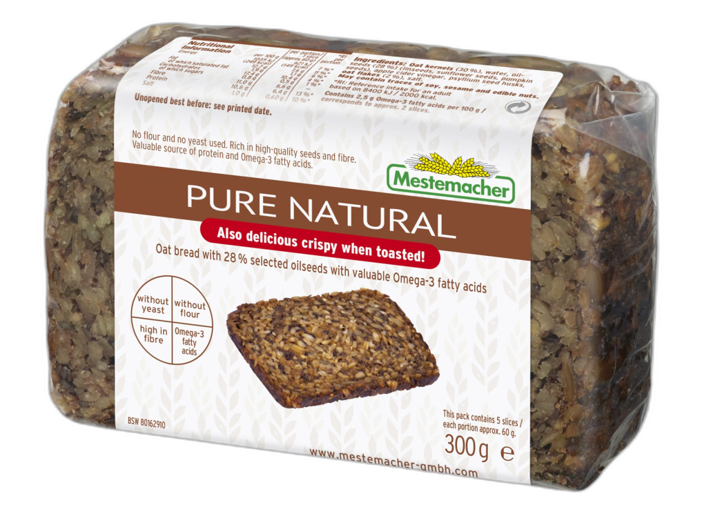 Tuna Salad In A Glass With Mestemacher Pure Natural