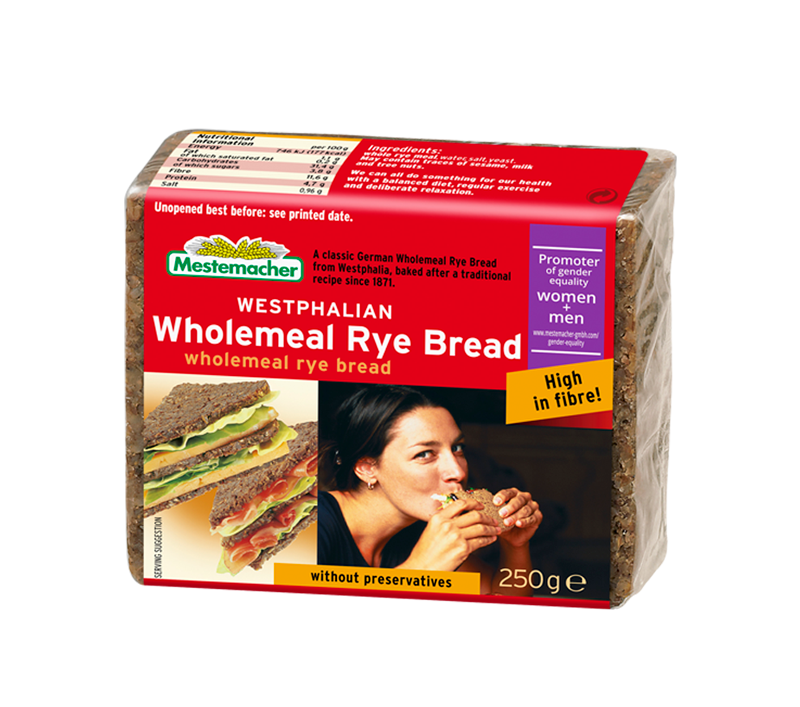 Wholemeal bread fir trees with avocado cream